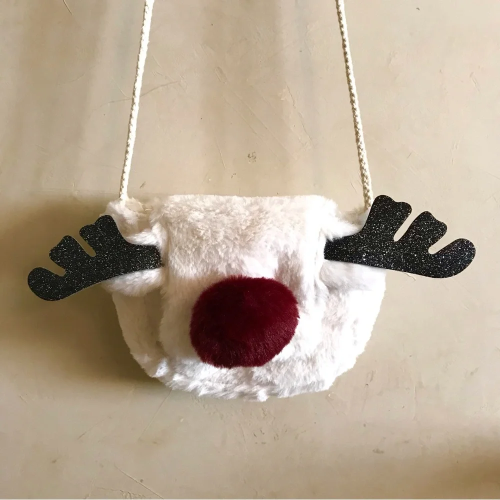 Rudolph The Reindeer Crossbody Bag NWOT - Picture 1 of 5